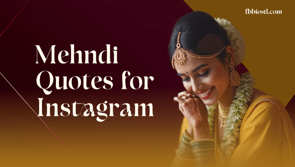Funny mehndi captions to capture lighthearted moments on Instagram.